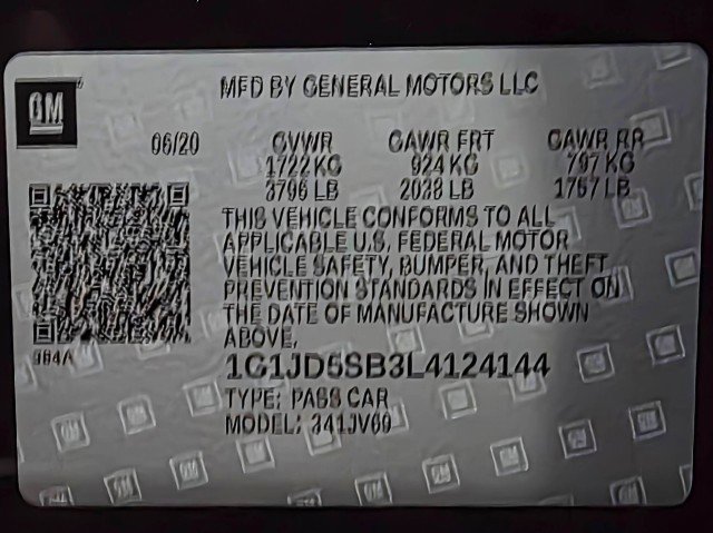 Used 2020 Chevrolet Sonic LT w/ Convenience Package image 37