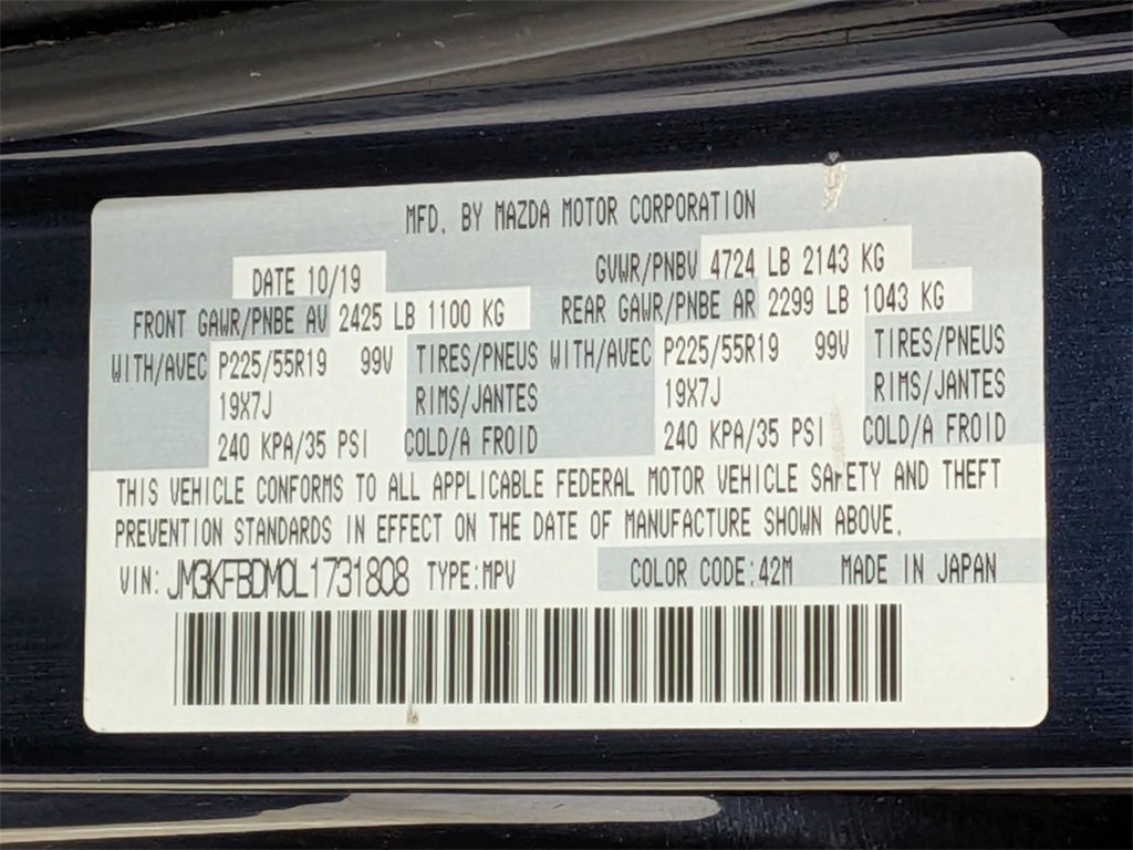 Used 2020 MAZDA CX-5 Grand Touring image 35