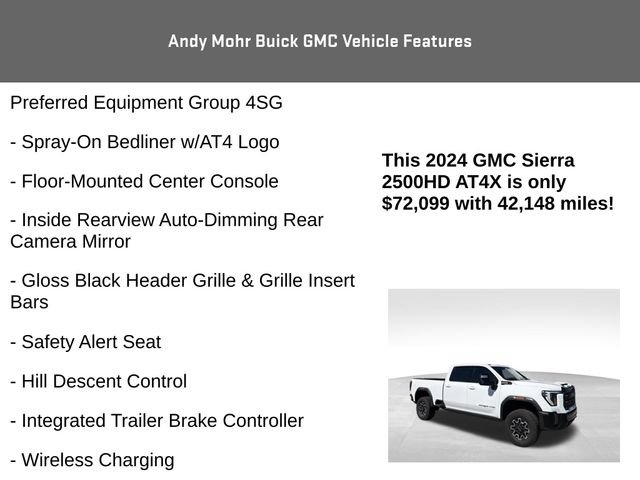 Used 2024 GMC Sierra 2500 AT4X AWD/4WD image 12