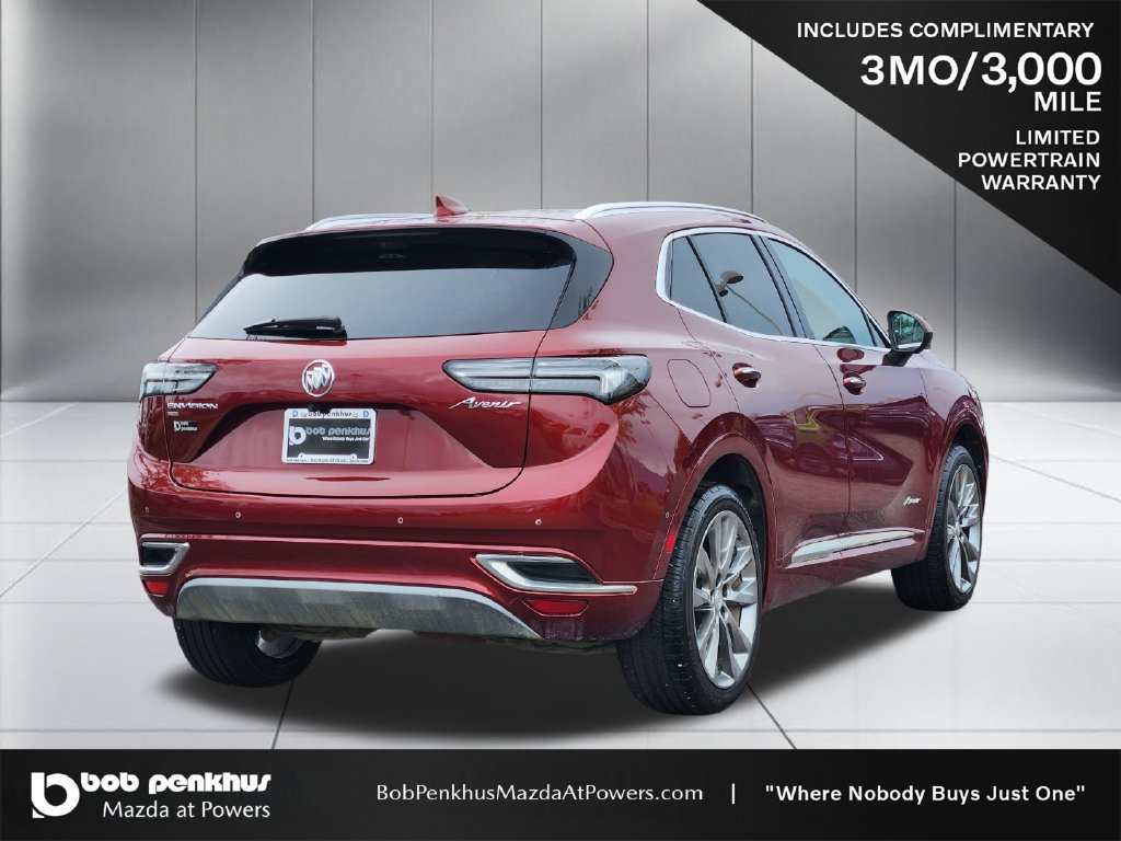 Used 2021 Buick Envision Avenir w/ Technology Package II AWD/4WD image 25
