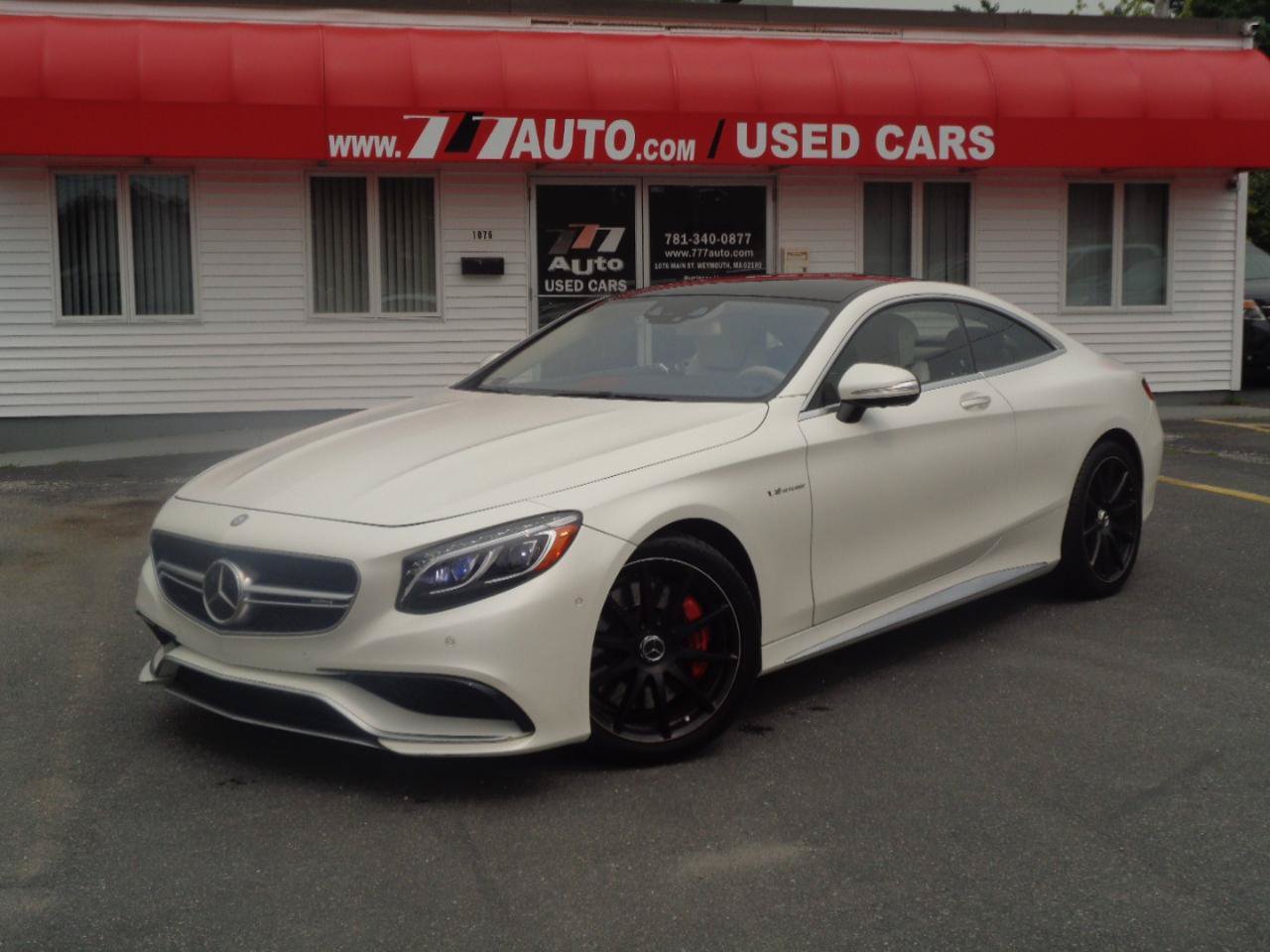 Used 2016 Mercedes-Benz S 63 AMG 4MATIC Coupe w/ Driver Assistance Package image 1