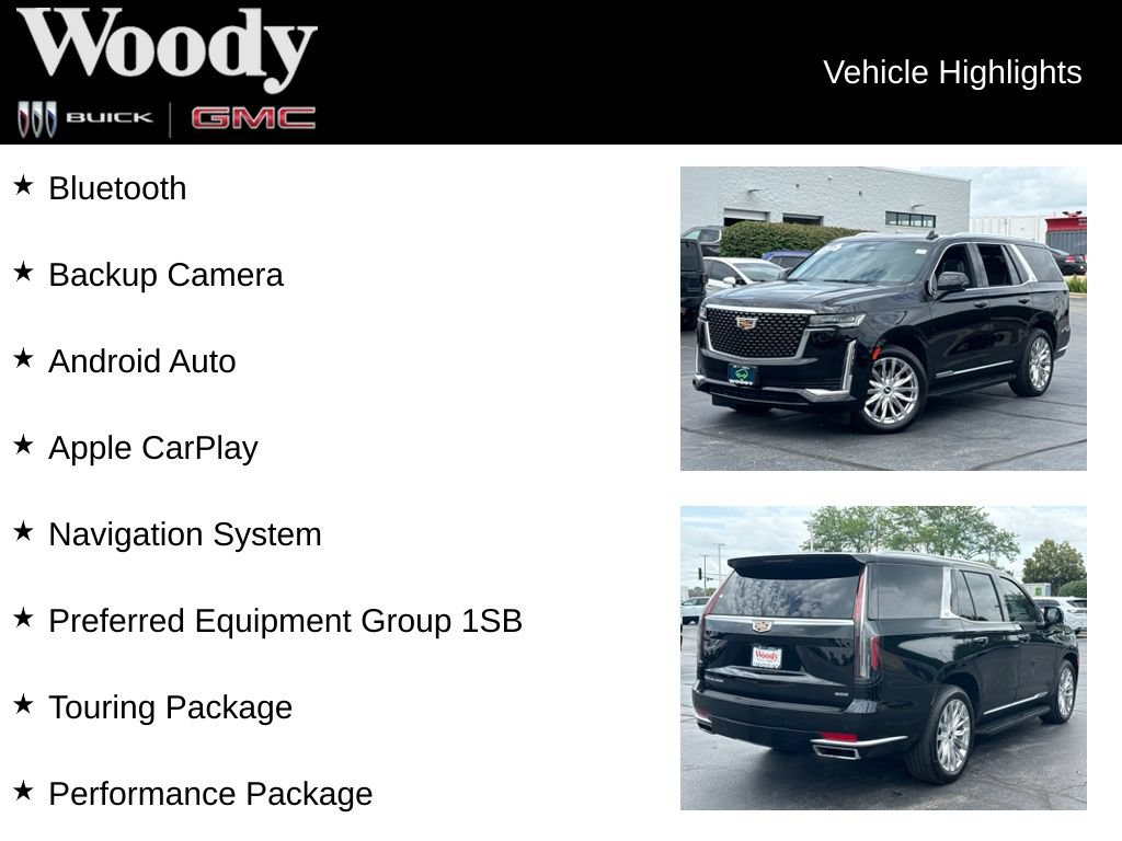 Certified 2024 Cadillac Escalade Premium Luxury w/ Performance Package AWD/4WD image 3