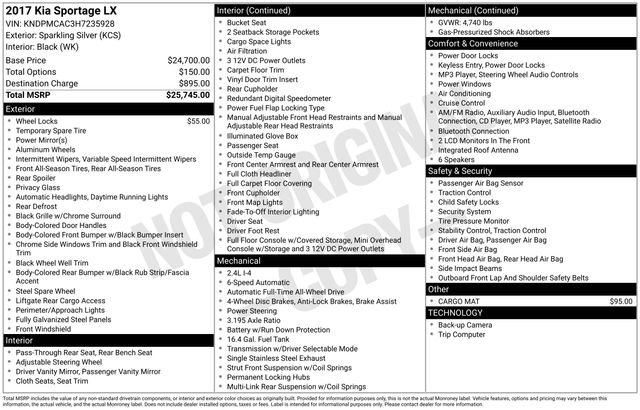 Used 2017 Kia Sportage LX image 35