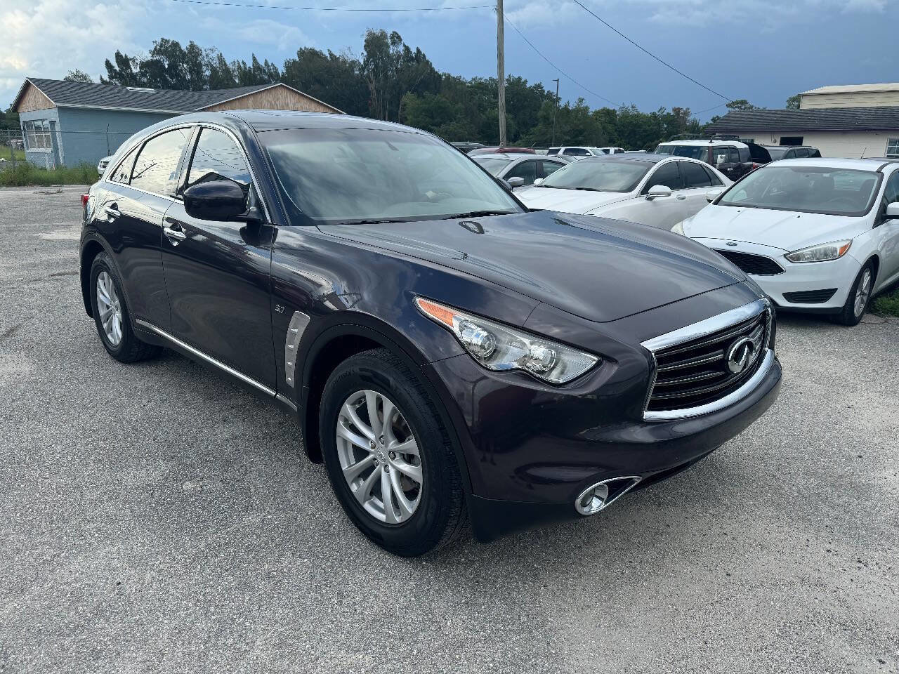 Used 2014 INFINITI QX70 Base 4dr SUV (3.7L V6) image 3