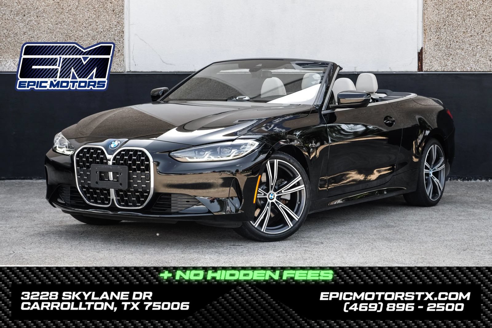 Used 2023 BMW 430i Convertible w/ Premium Package RWD image 1