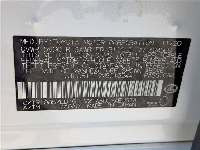 Used 2021 Lexus LS 500 w/ Cold Weather Package (CK) RWD image 26