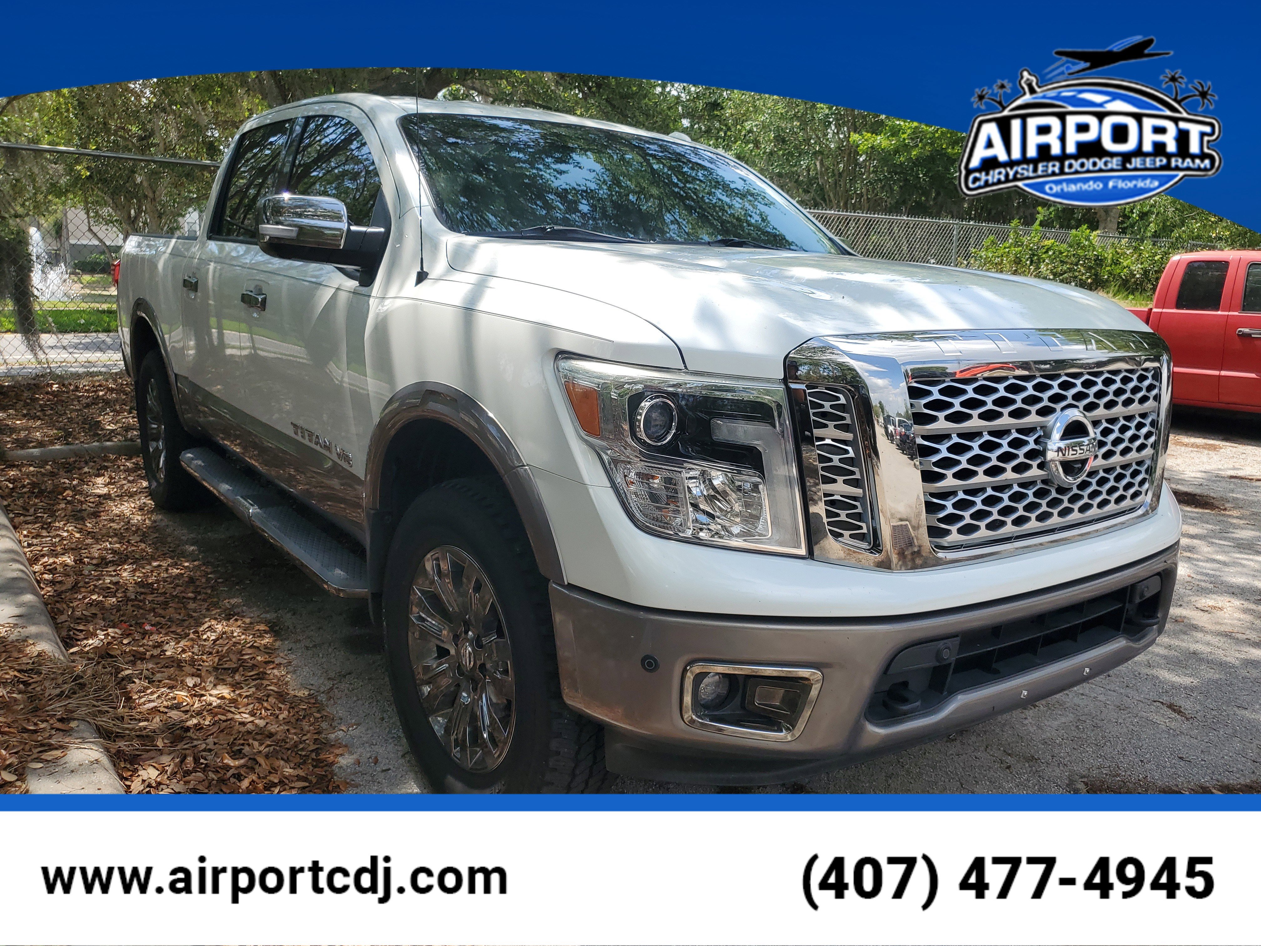Used 2018 Nissan Titan Platinum Reserve w/ Platinum Utility Package RWD image 1
