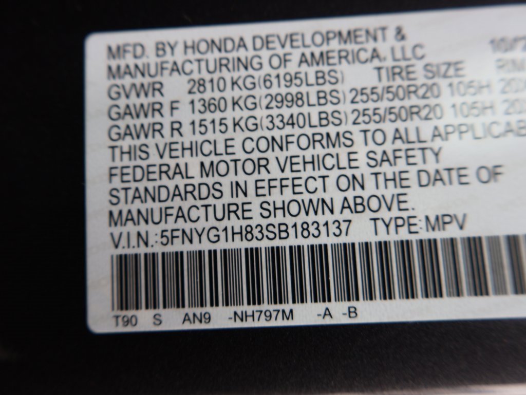 Certified 2025 Honda Pilot Elite image 37