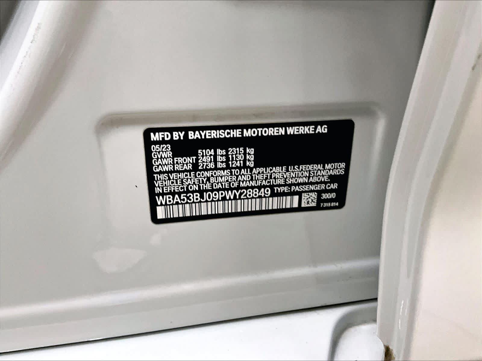 Used 2023 BMW 540i w/ Executive Package RWD image 35