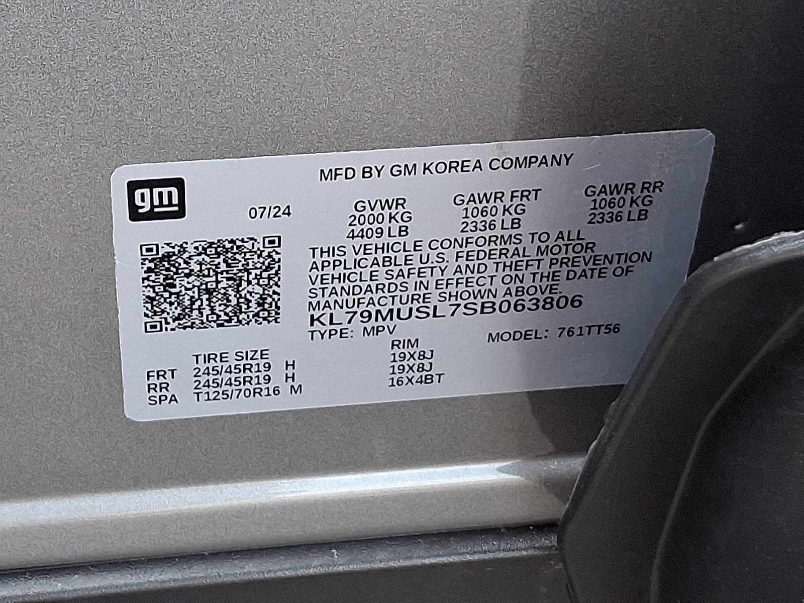 Certified 2025 Chevrolet TrailBlazer RS w/ Convenience Package image 27