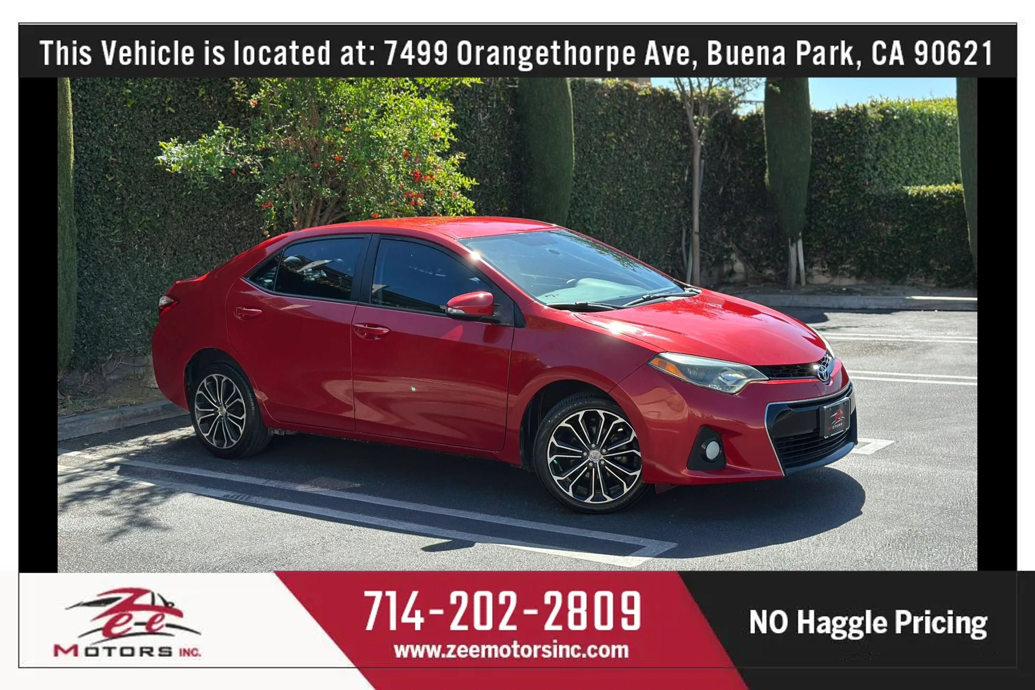 Used 2016 Toyota Corolla S