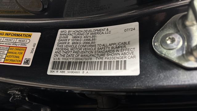 Used 2024 Honda Accord EX image 29