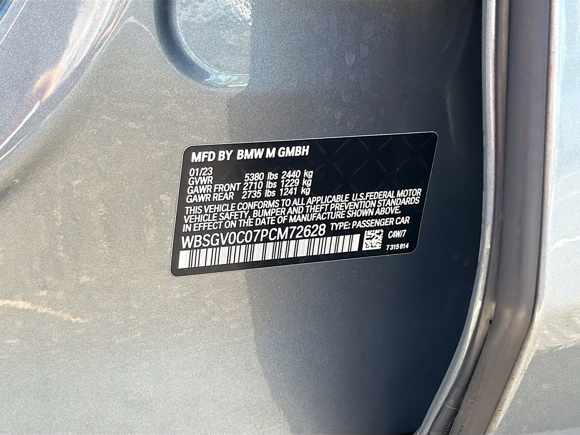 Used 2023 BMW M8 Gran Coupe xDrive Competition w/ M Carbon Exterior Package image 45