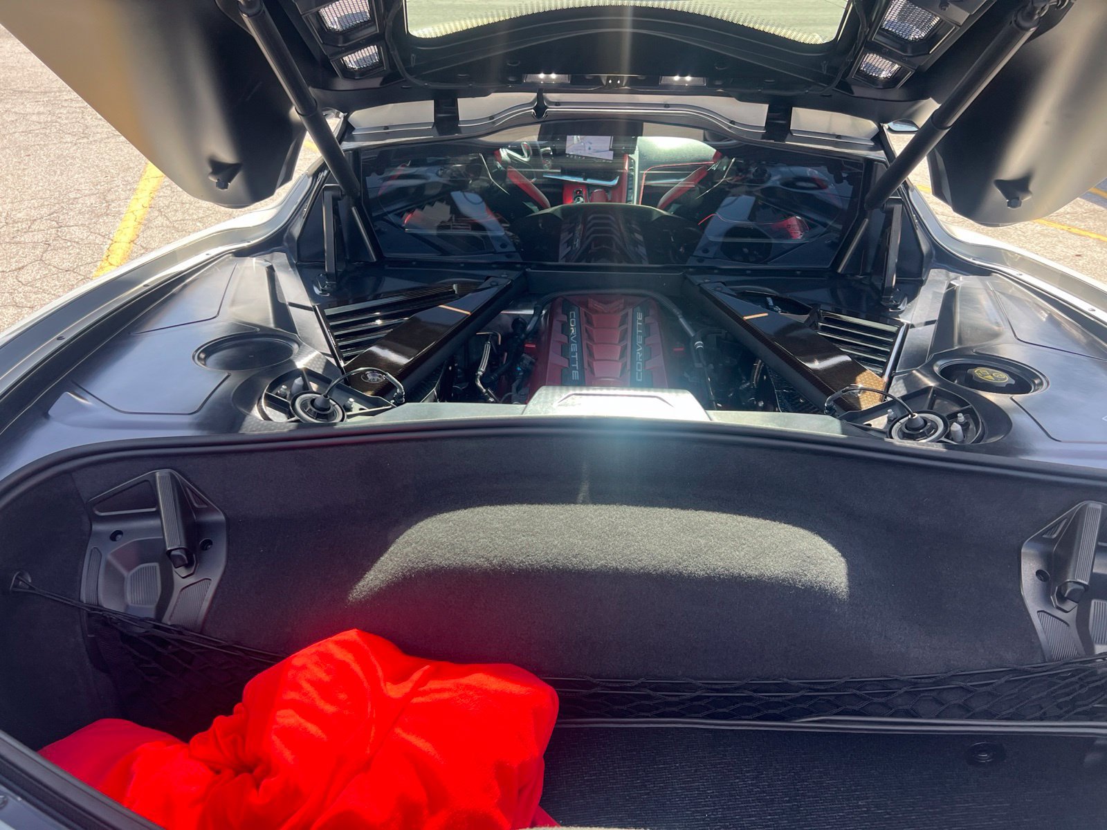 Used 2022 Chevrolet Corvette Stingray Preferred Cpe w/ Engine Appearance Package RWD image 12