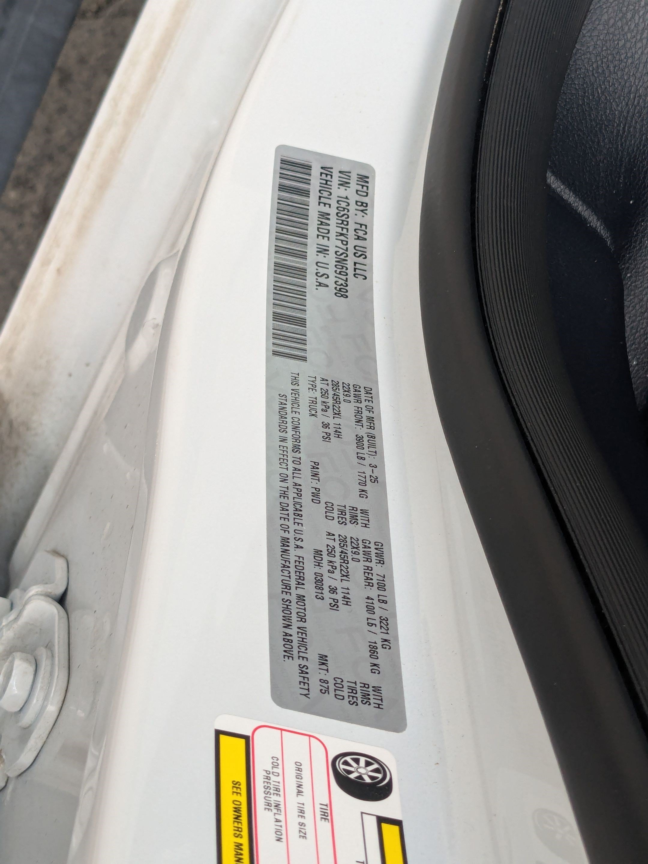 Used 2025 RAM 1500 Tungsten AWD/4WD image 35