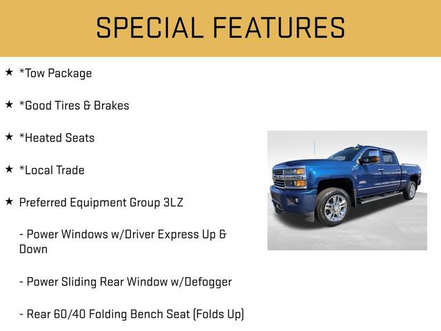 Used 2016 Chevrolet Silverado 2500 High Country w/ Duramax Plus Package AWD/4WD image 6