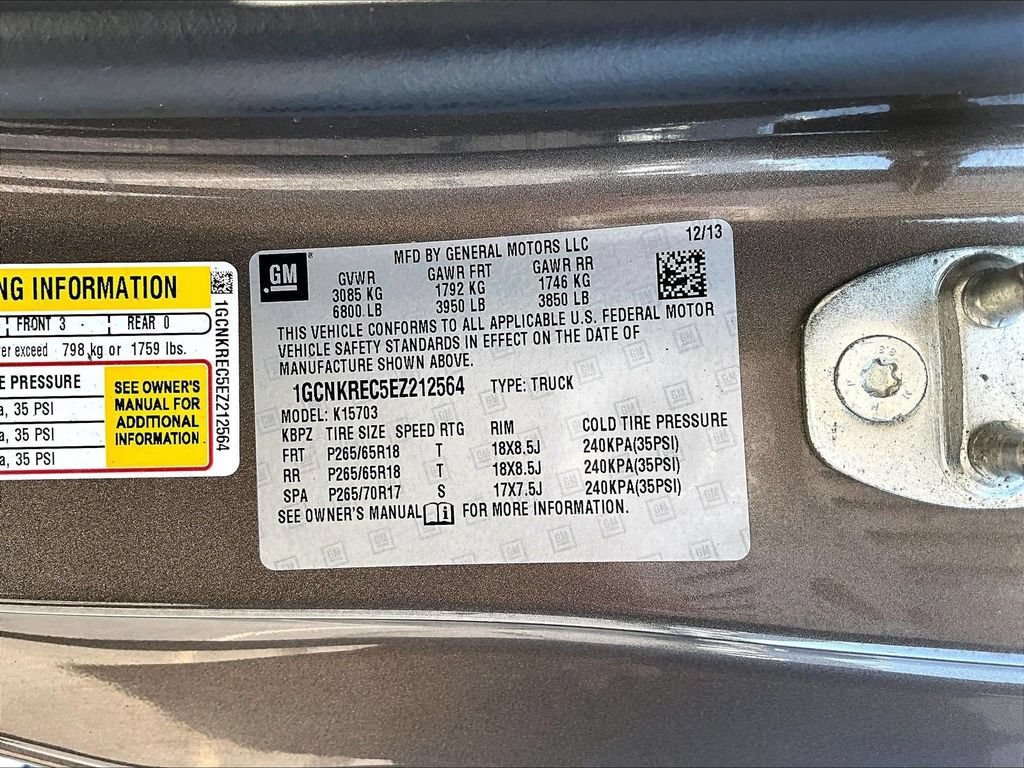 Used 2014 Chevrolet Silverado 1500 LT w/ LT Convenience Package AWD/4WD image 37