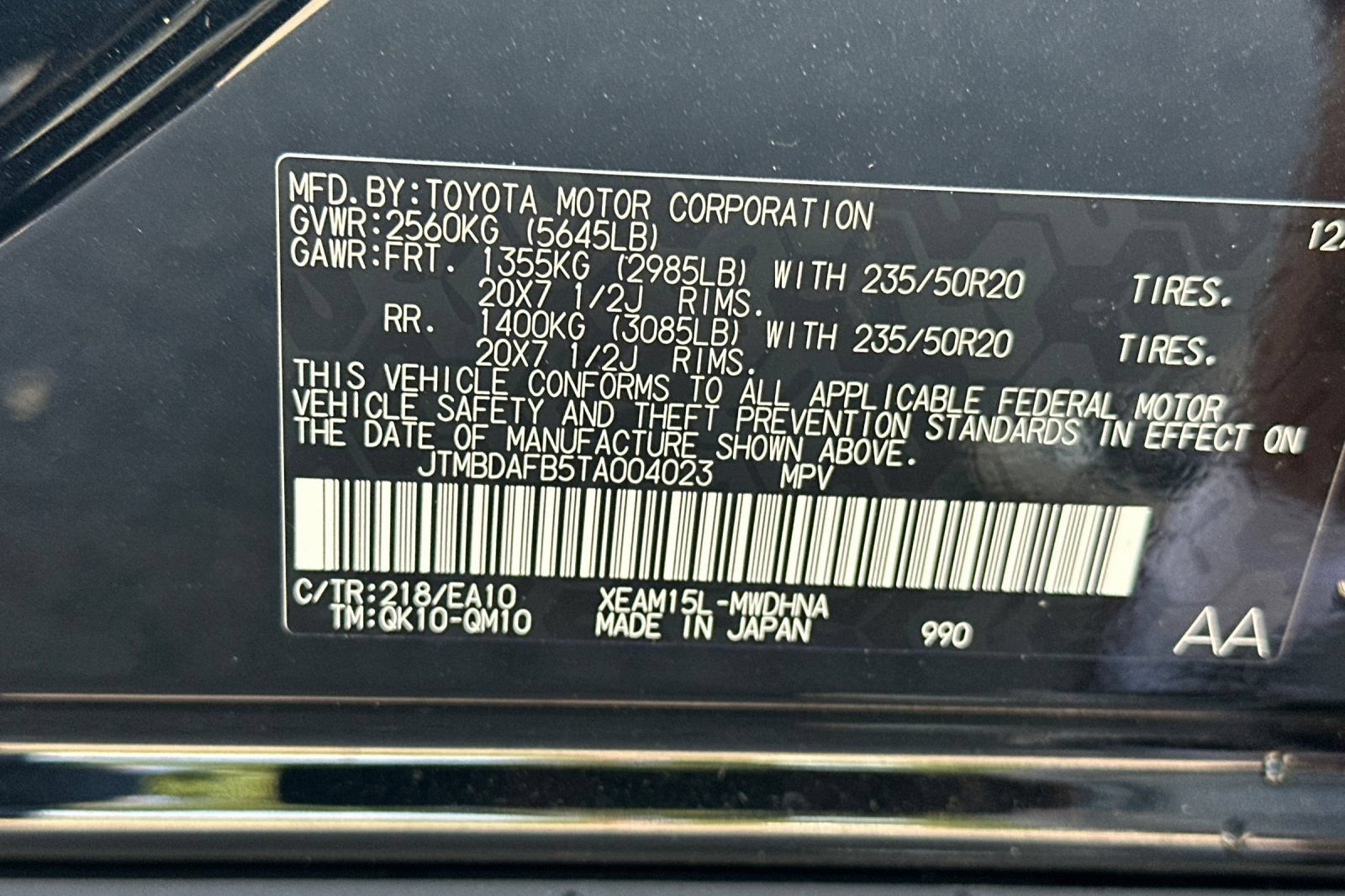 Certified 2026 Toyota bZ AWD/4WD image 55