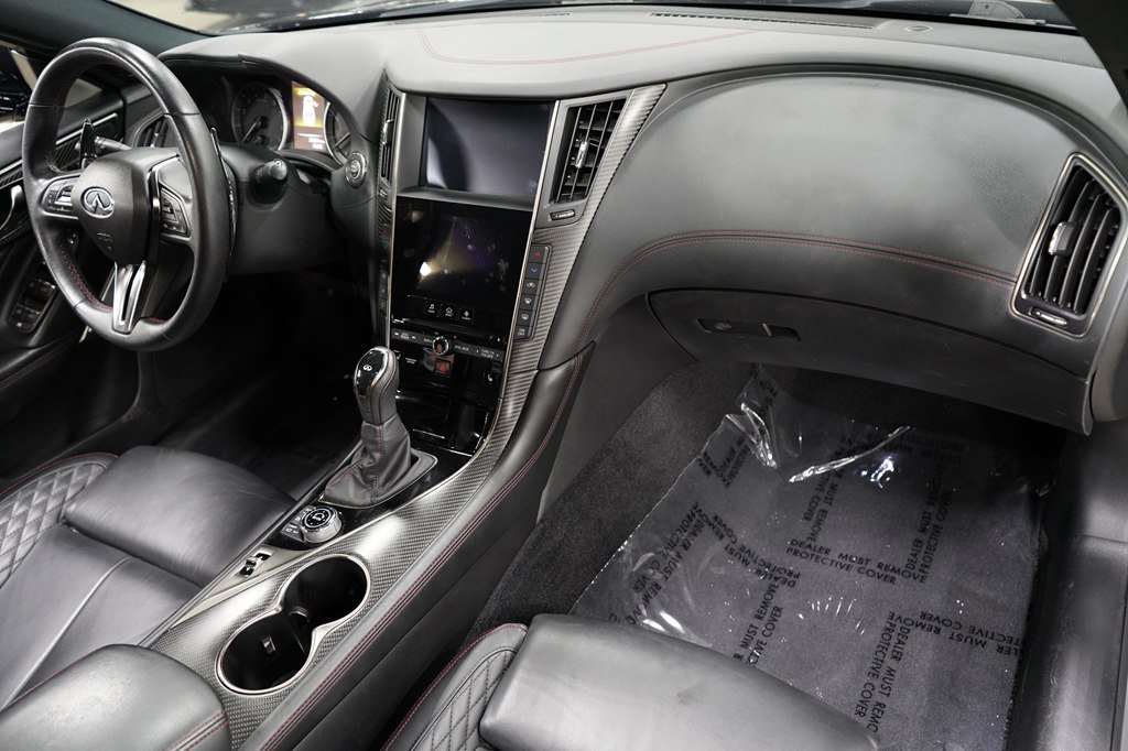 Used 2023 INFINITI Q50 Red Sport 400 w/ Black Opal Edition RWD image 33