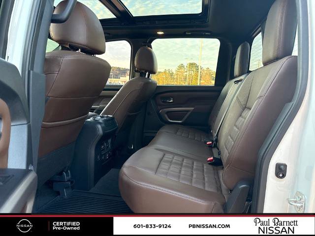 Certified 2021 Nissan Titan Platinum Reserve w/ Moonroof Package image 30