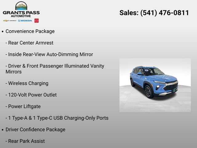 Used 2024 Chevrolet TrailBlazer LT w/ Convenience Package image 13