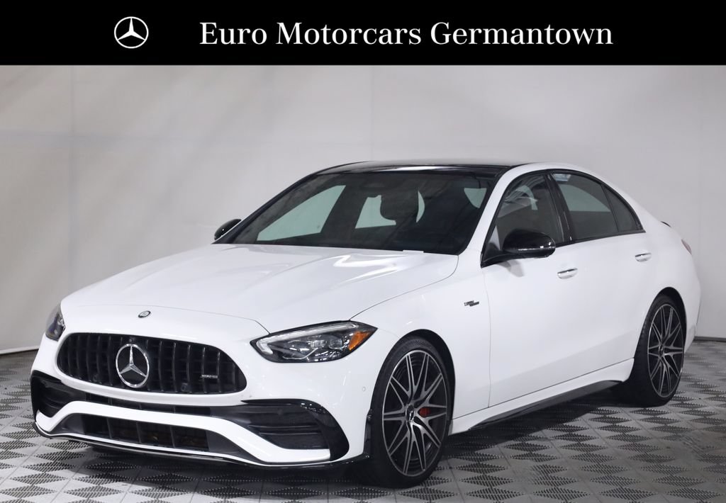 Used 2024 Mercedes-Benz C 43 AMG 4MATIC Sedan image 3