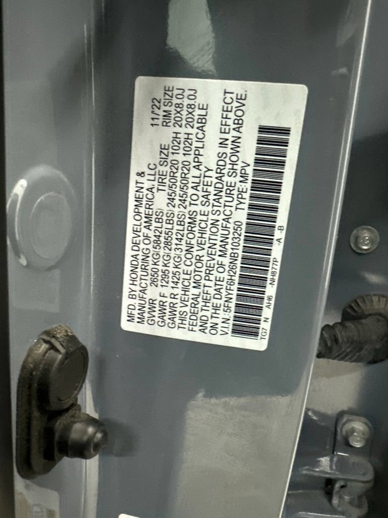 Used 2022 Honda Pilot Special Edition image 33