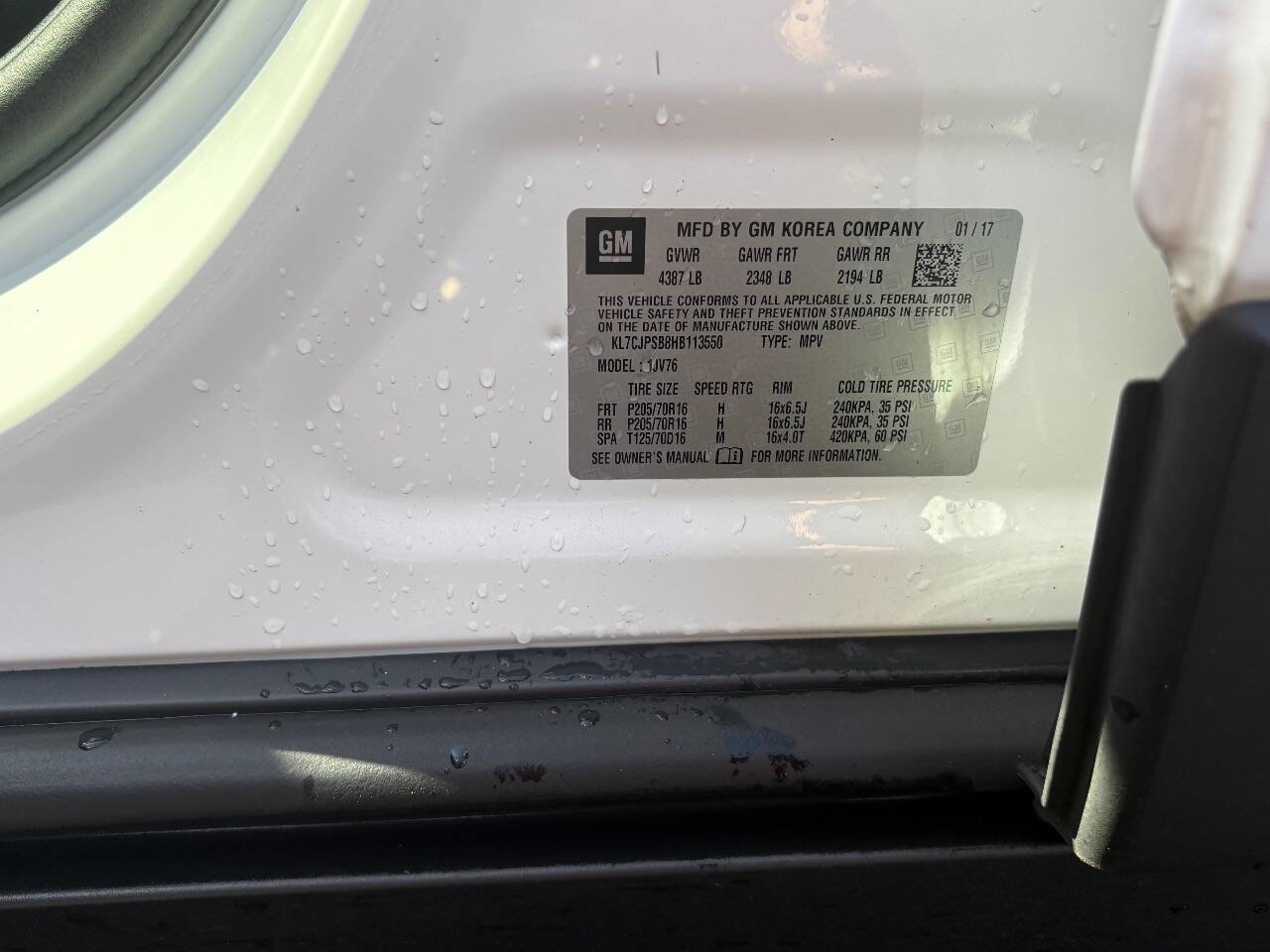 Used 2017 Chevrolet Trax LT w/ LT Convenience Package image 23