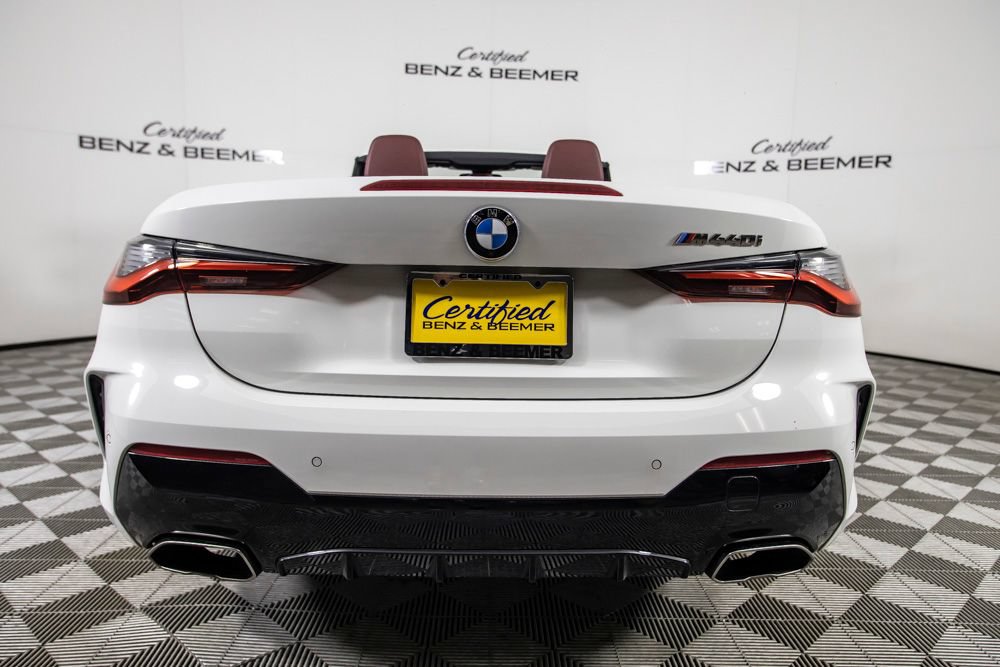 Used 2021 BMW M440i Convertible w/ Premium Package RWD image 8