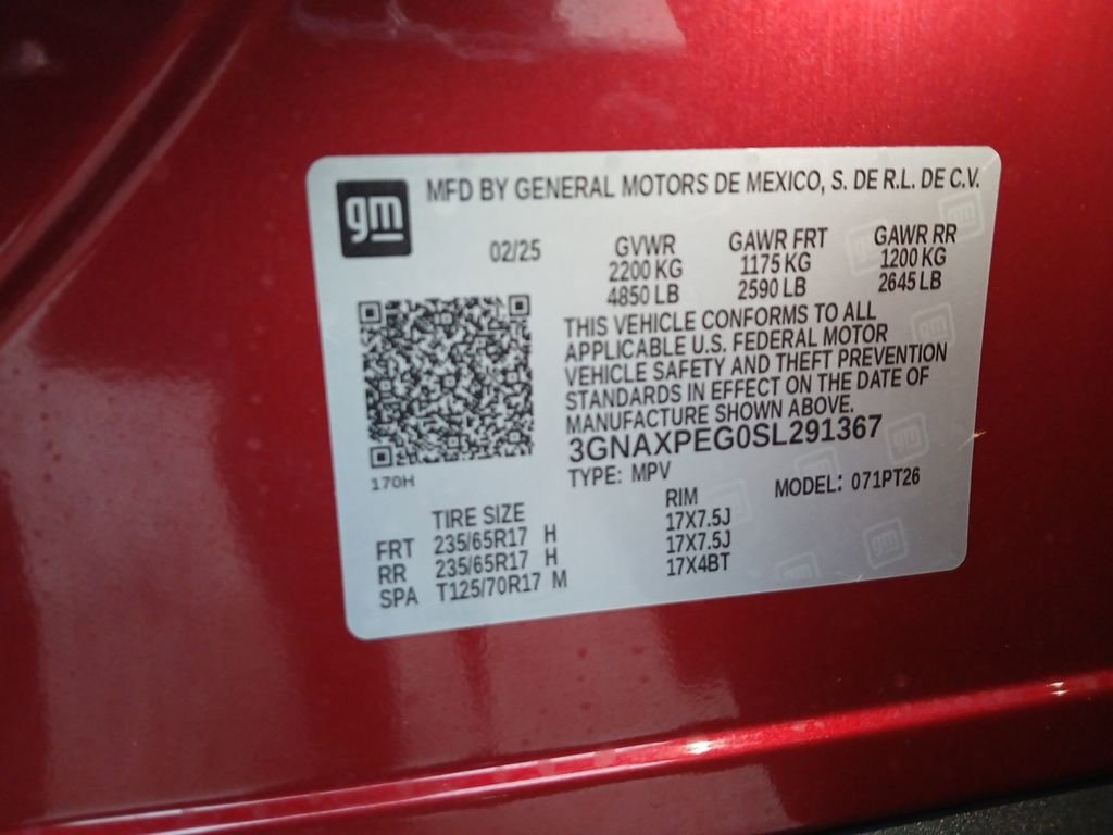 Used 2025 Chevrolet Equinox LT image 20