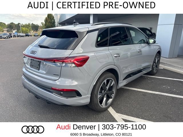 Certified 2024 Audi Q4 e-tron Prestige w/ Black Optic Package AWD/4WD image 3