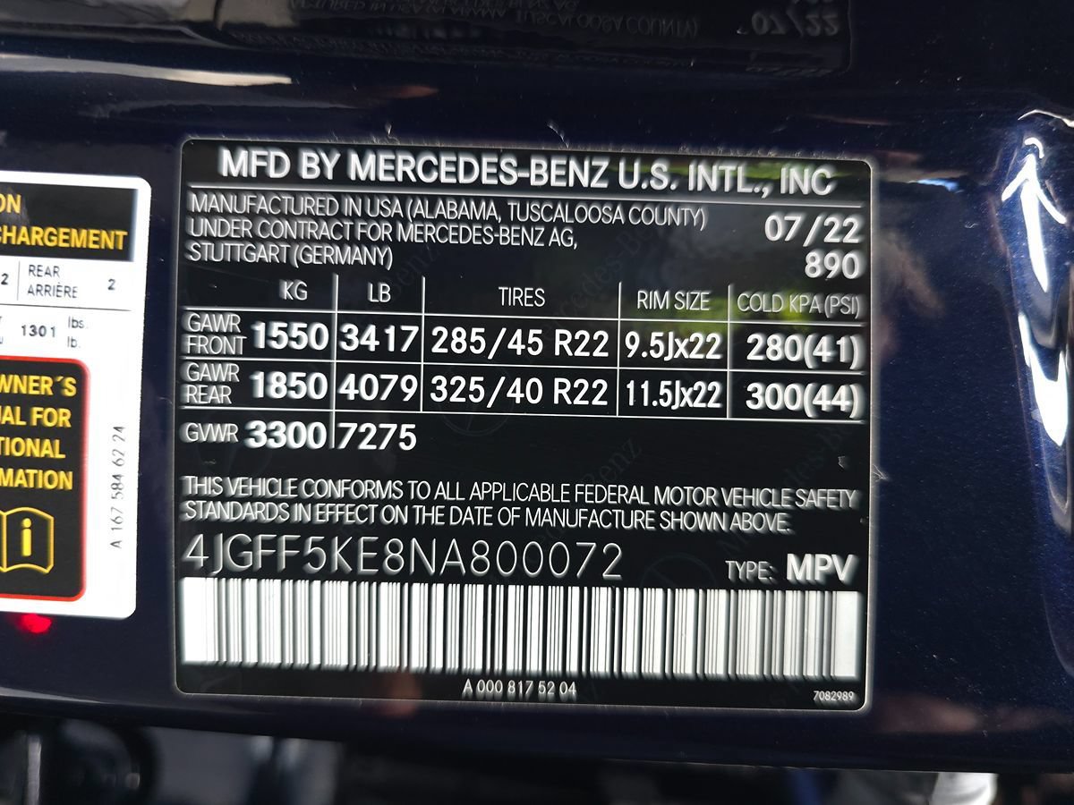 Used 2022 Mercedes-Benz GLS 450 4MATIC image 68