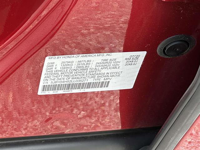 Used 2020 Acura MDX SH-AWD w/ Technology Package image 16