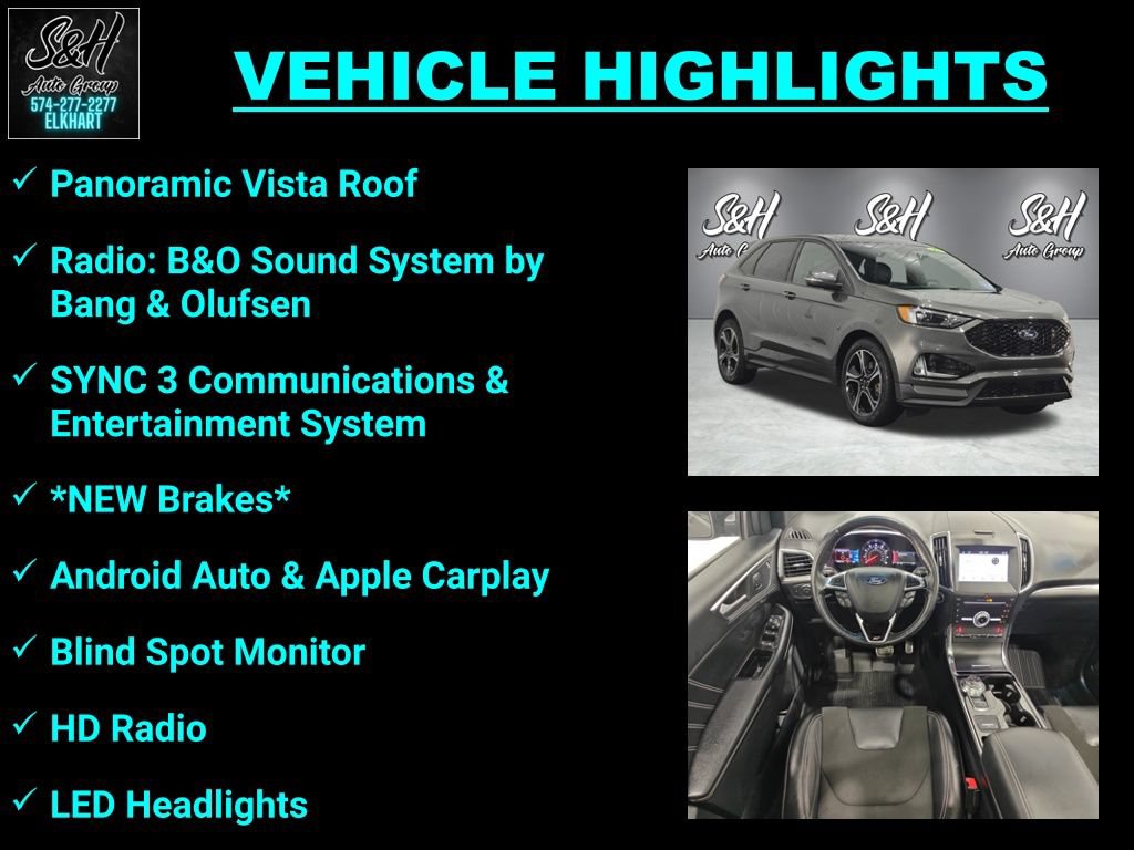 Used 2019 Ford Edge ST w/ Cold Weather Package AWD/4WD image 3