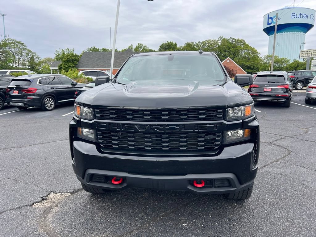 Used 2021 Chevrolet Silverado 1500 Custom Trail Boss w/ LPO, Dark Essentials Package AWD/4WD image 3