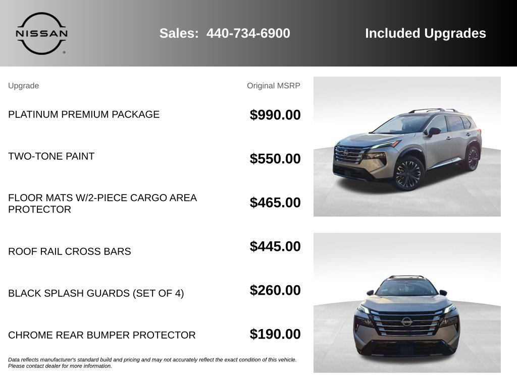 New 2026 Nissan Rogue Platinum w/ Platinum Premium Package AWD/4WD image 7