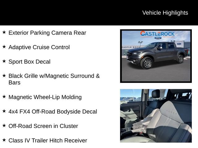 Used 2019 Ford Ranger Lariat w/ Equipment Group 501A Mid image 15