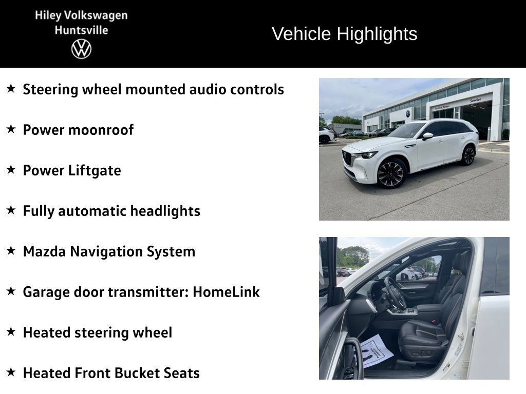 Used 2024 MAZDA CX-90 3.3 Turbo S w/ Premium Package AWD/4WD image 12