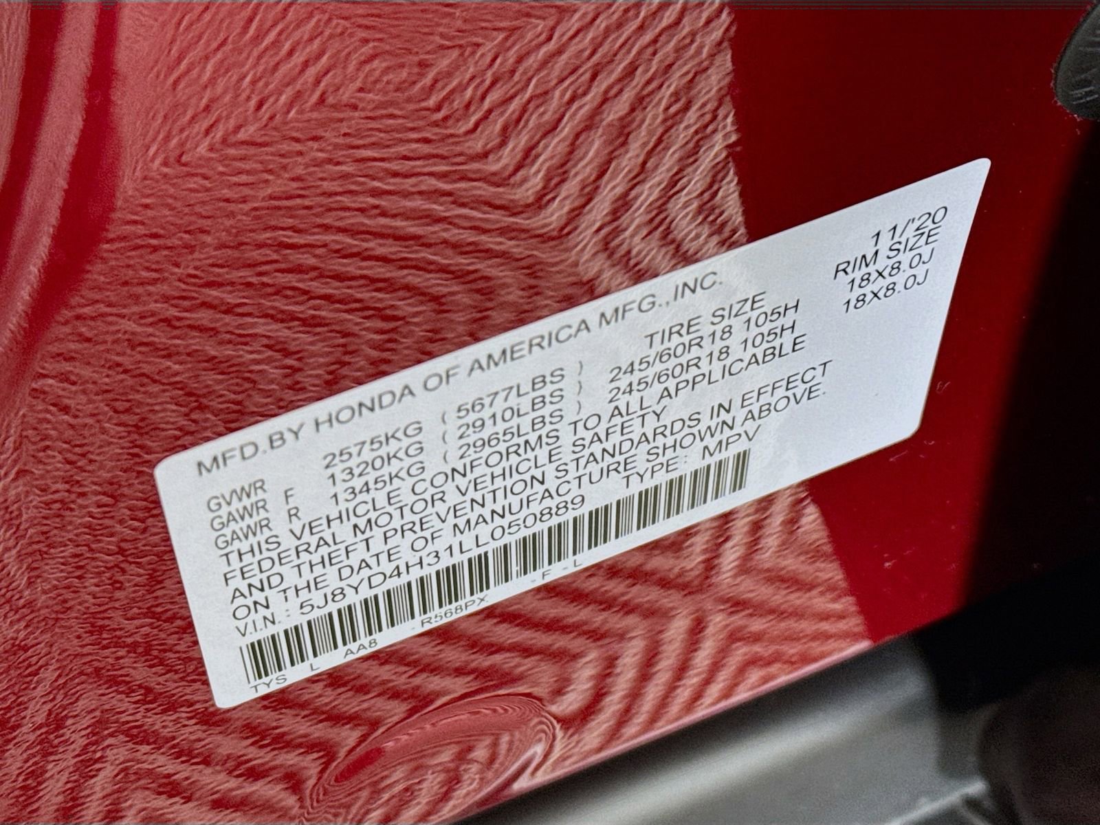 Used 2020 Acura MDX SH-AWD image 25