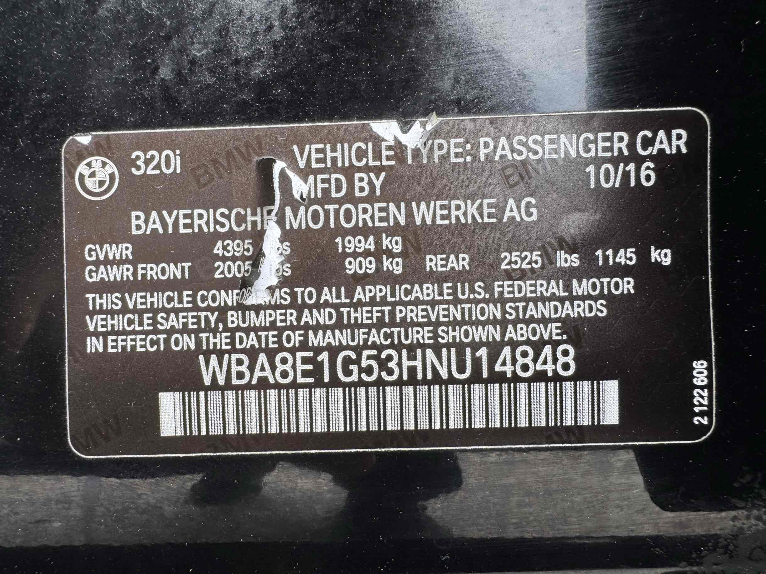Used 2017 BMW 320i Sedan RWD image 19