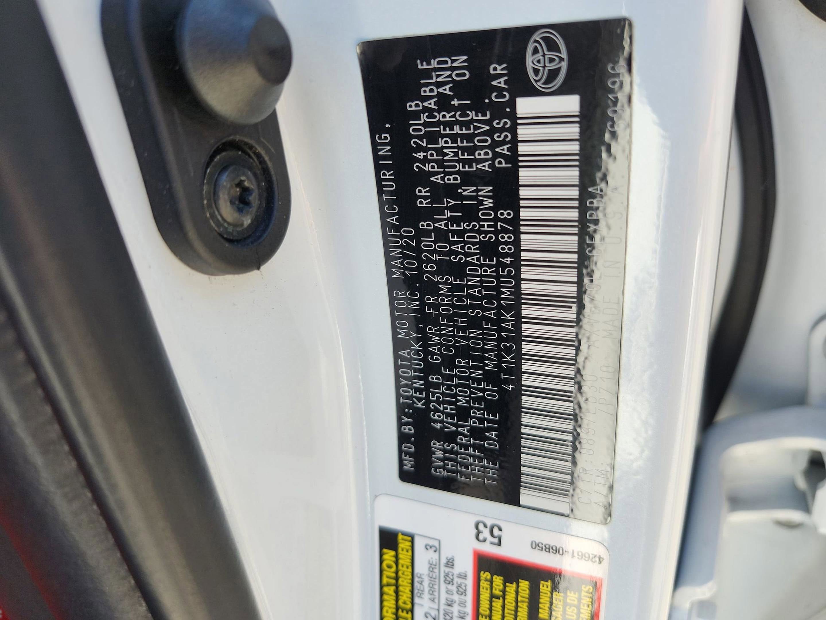 Used 2021 Toyota Camry XSE image 31