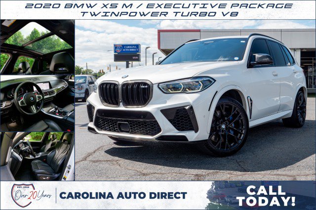 Used 2020 BMW X5 M w/ Executive Package AWD/4WD image 1