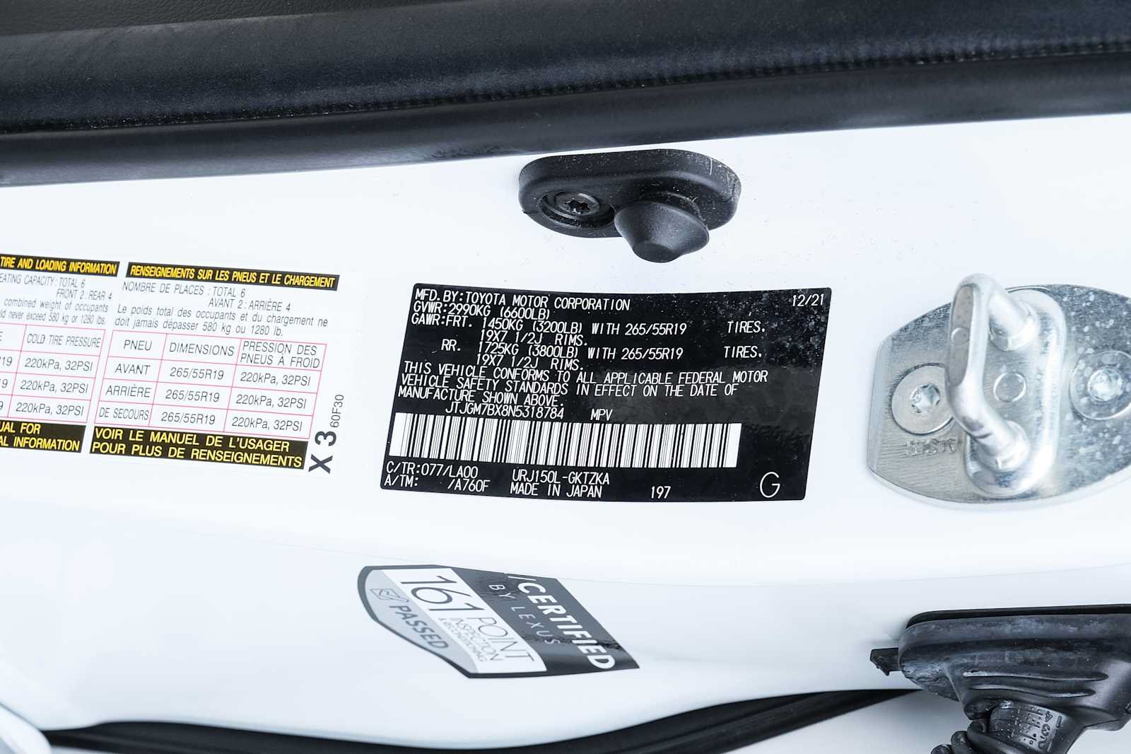Used 2022 Lexus GX 460 Luxury w/ Sport Design Package AWD/4WD image 56