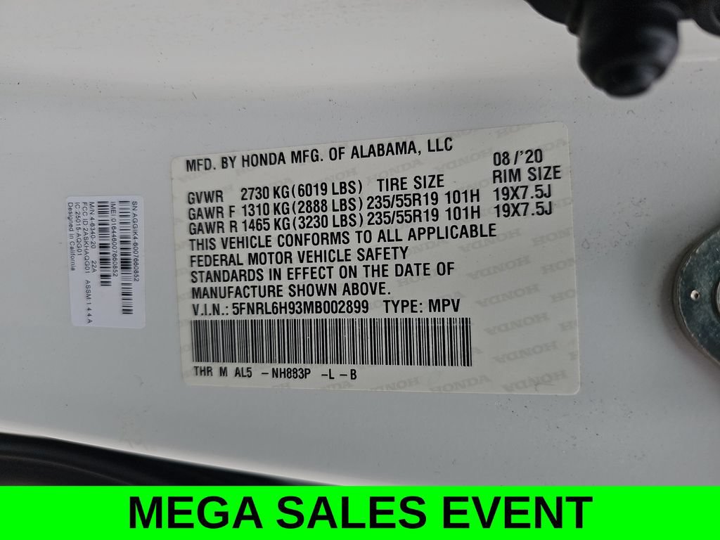 Used 2021 Honda Odyssey Elite image 44