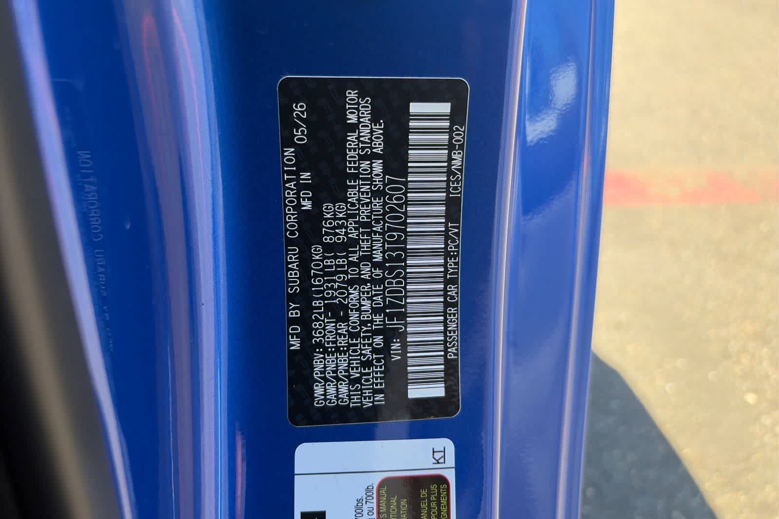 New 2026 Subaru BRZ tS RWD image 30