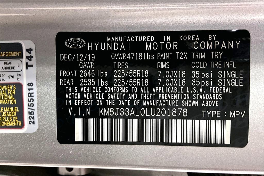 Used 2020 Hyundai Tucson Ultimate FWD image 19