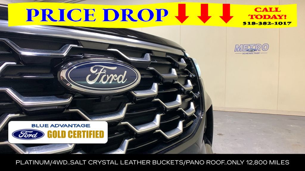 Certified 2025 Ford Explorer Platinum w/ LUX Leather Package AWD/4WD image 56