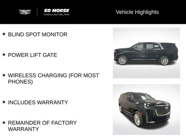 Certified 2024 Cadillac Escalade ESV Luxury image 12