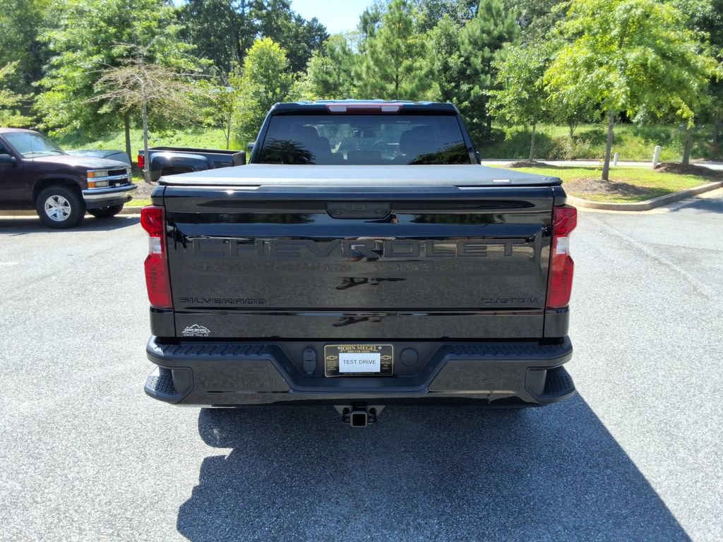 Certified 2024 Chevrolet Silverado 1500 Custom w/ LPO, Dark Essentials Package AWD/4WD image 6