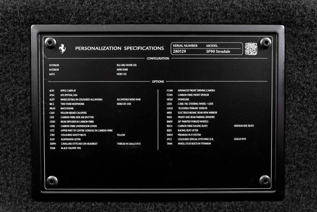 Certified 2022 Ferrari SF90 Stradale image 58
